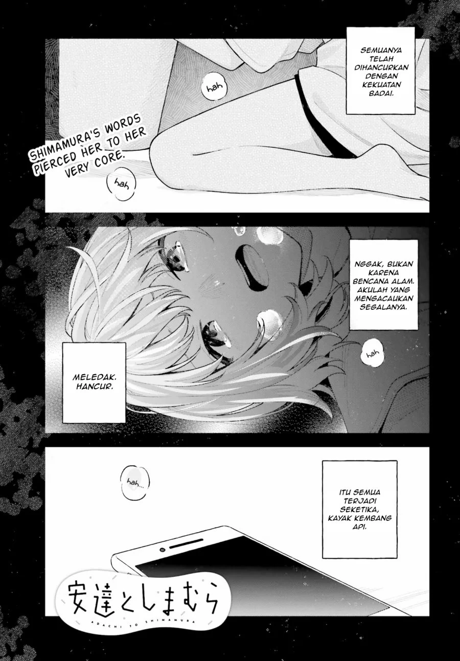 Komik Adachi to Shimamura (YUZUHARA Moke) Chapter 31.1 gambar 1