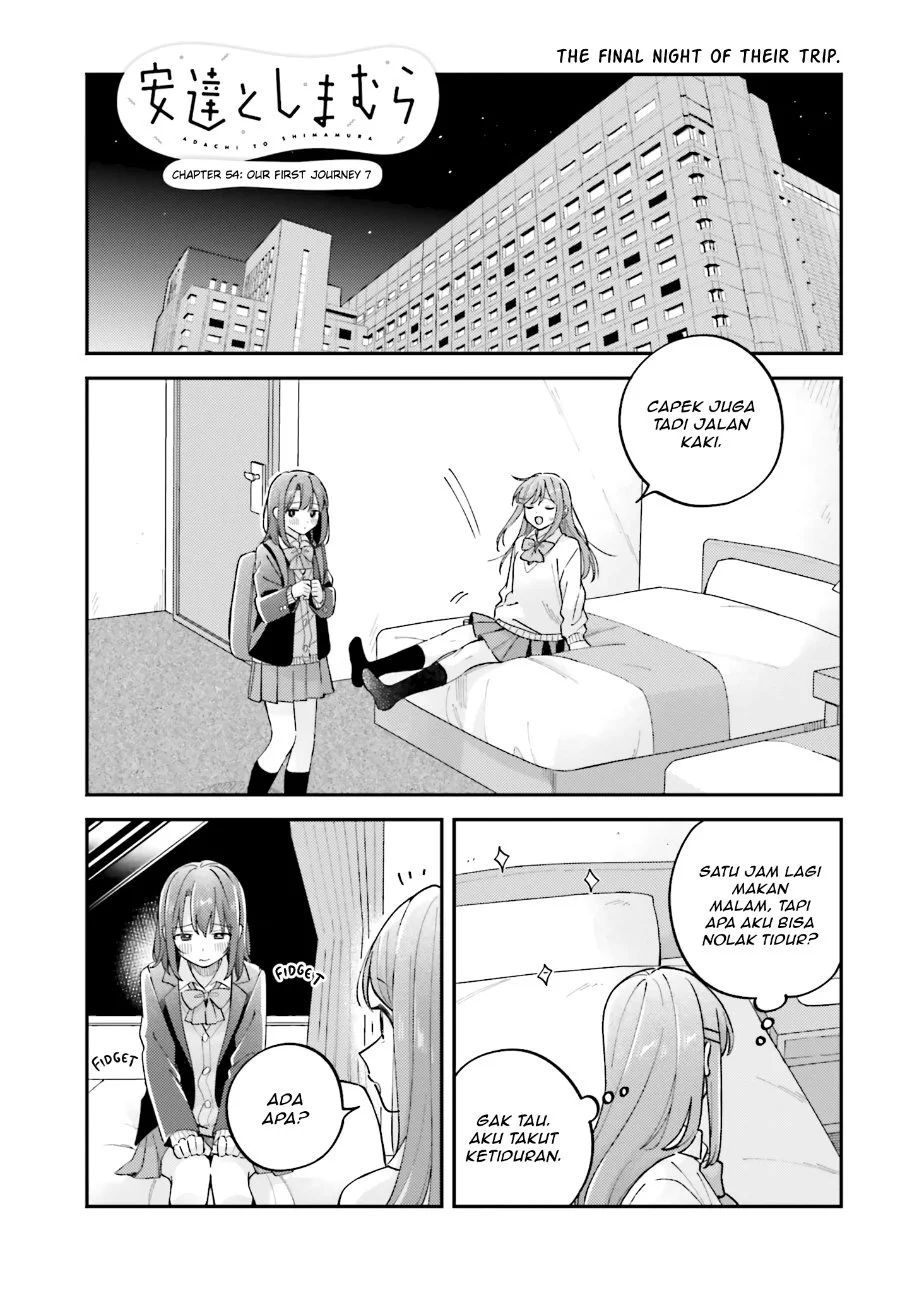 Komik Adachi to Shimamura (YUZUHARA Moke) Chapter 54 gambar 1