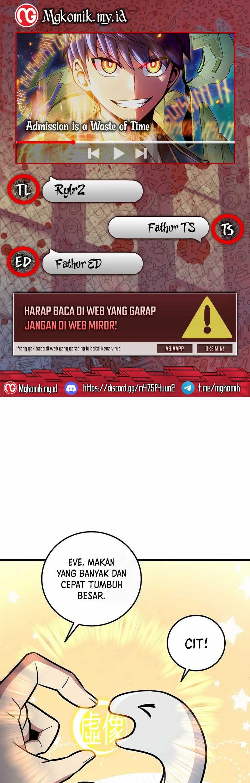 Komik Admission is a Waste of Time Chapter 41 gambar 1