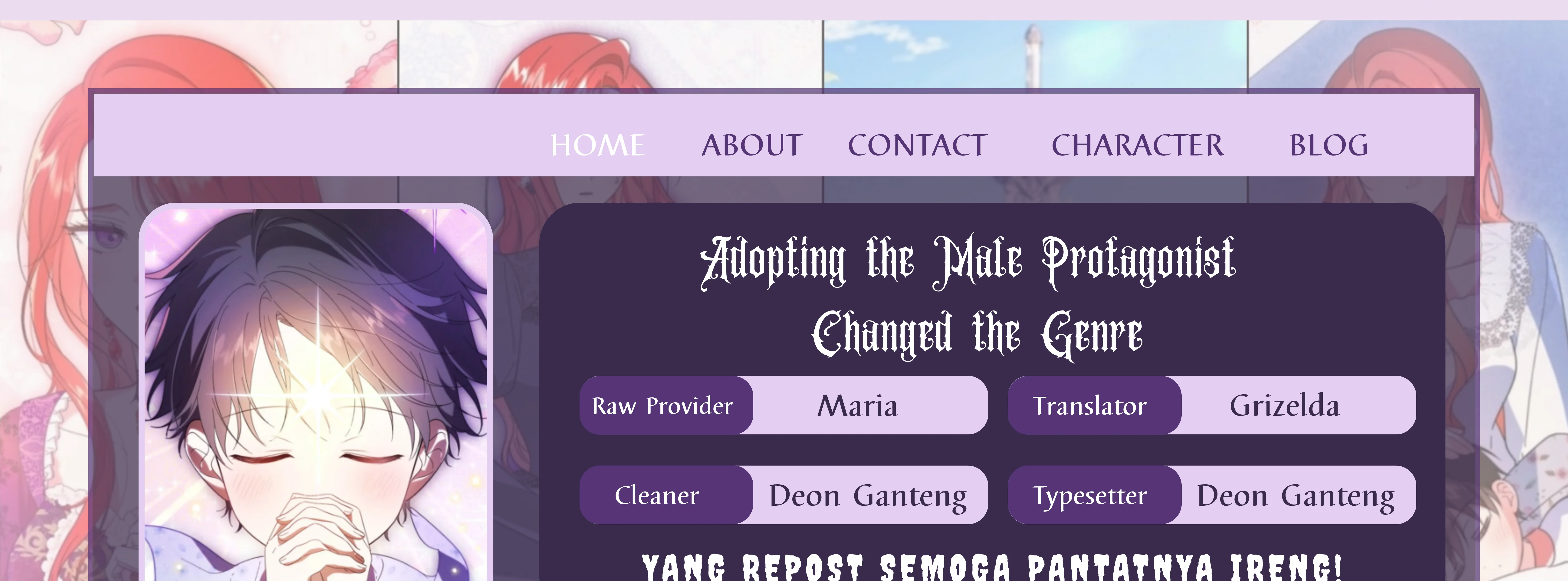 Manhwa Adopting the Male Protagonist Changed the Genre Chapter 11 gambar 2