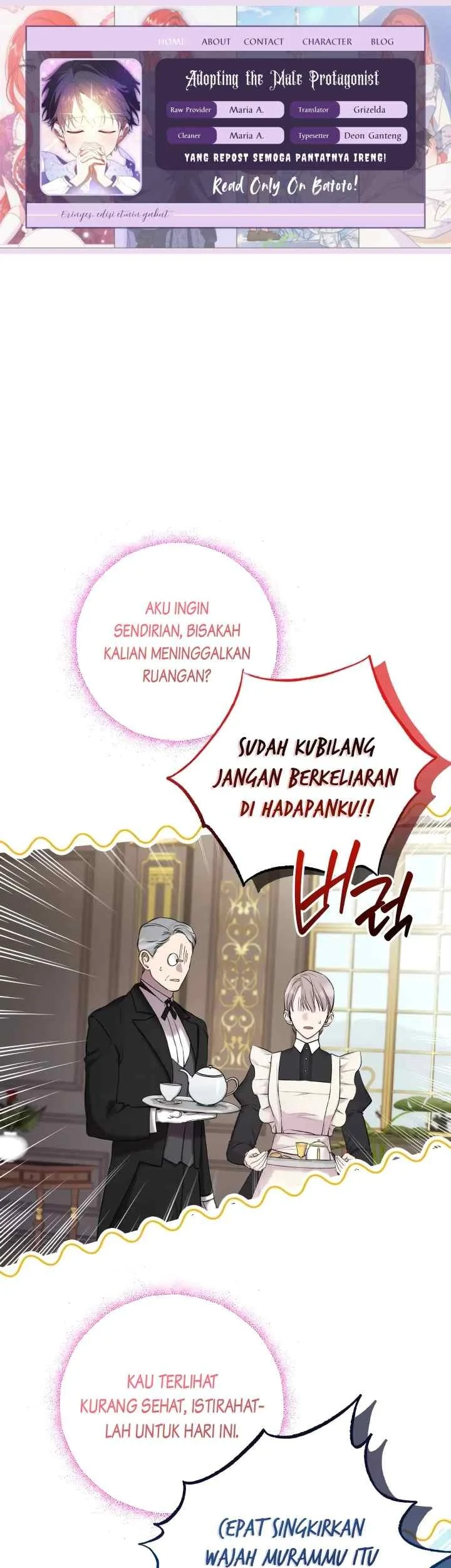 Komik Adopting the Male Protagonist Changed the Genre Chapter 2 gambar 1