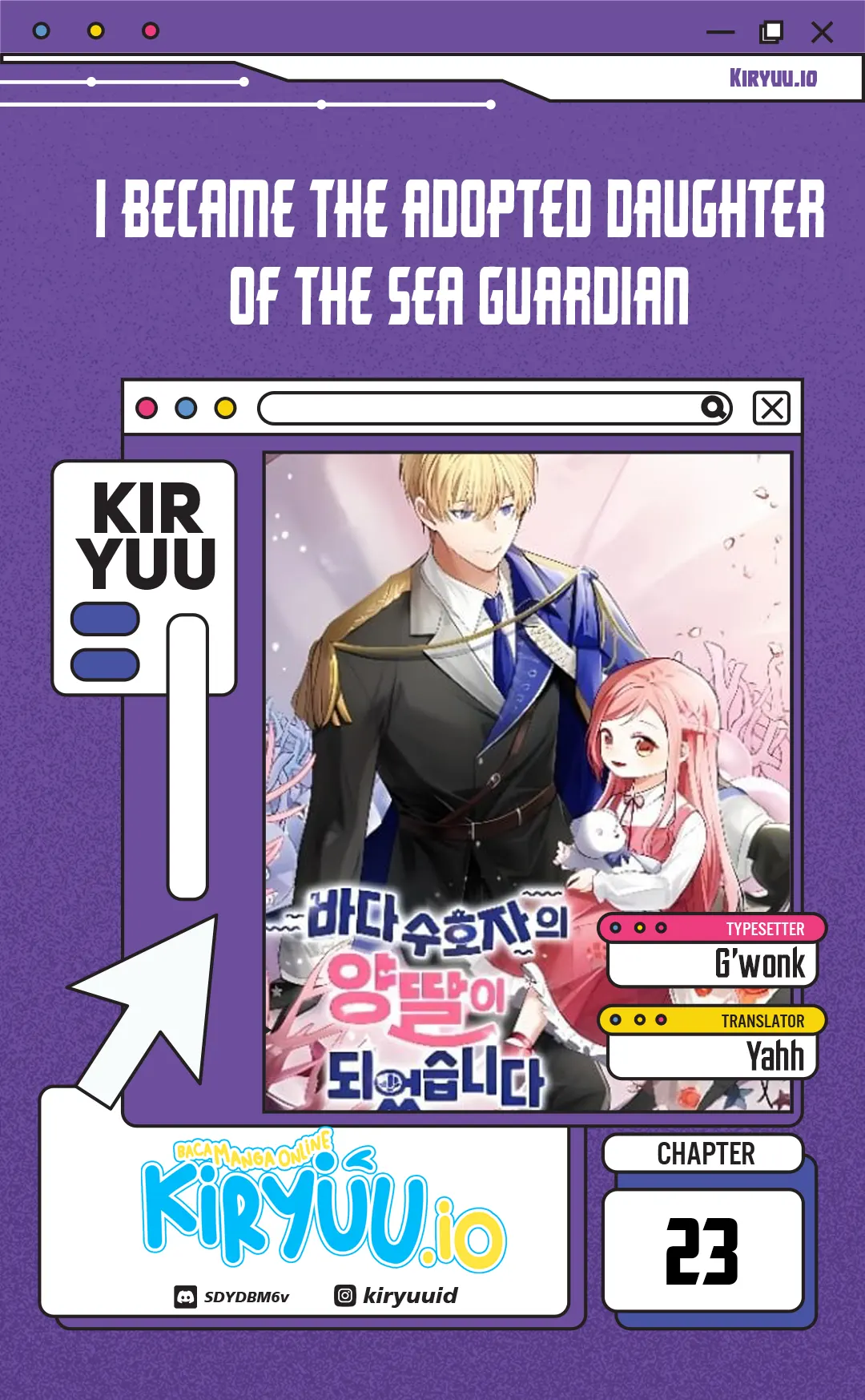 Komik Adopting the Male Protagonist Changed the Genre Chapter 23 gambar 1