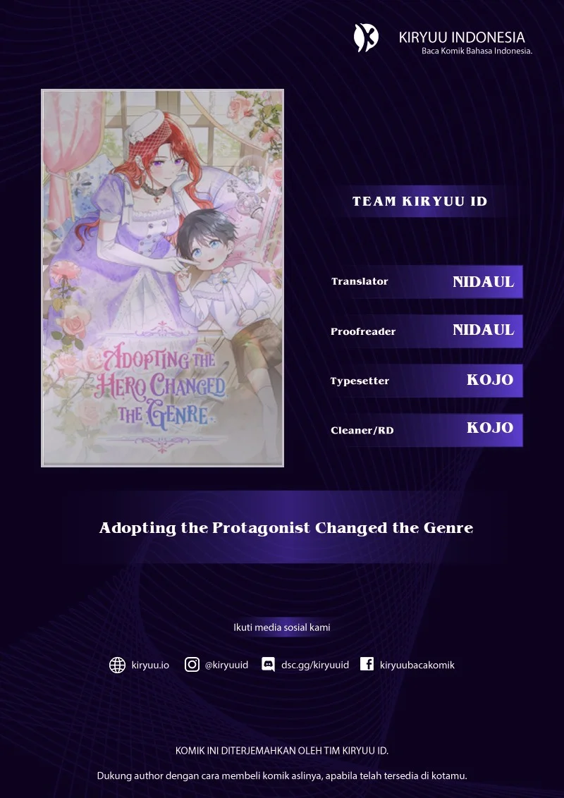 Komik Adopting the Male Protagonist Changed the Genre Chapter 29 gambar 1