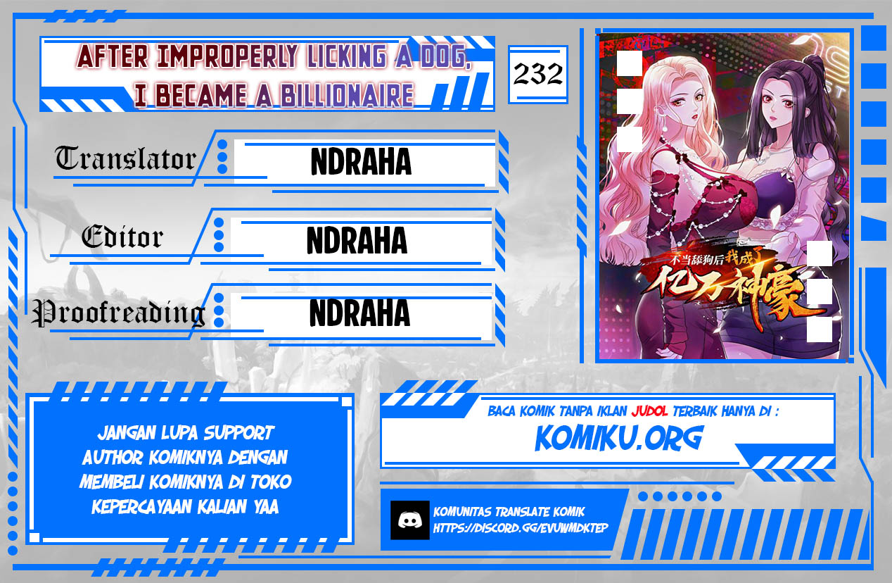 Komik After Improperly Licking a Dog, I Became a Billionaire Chapter 232 gambar 1