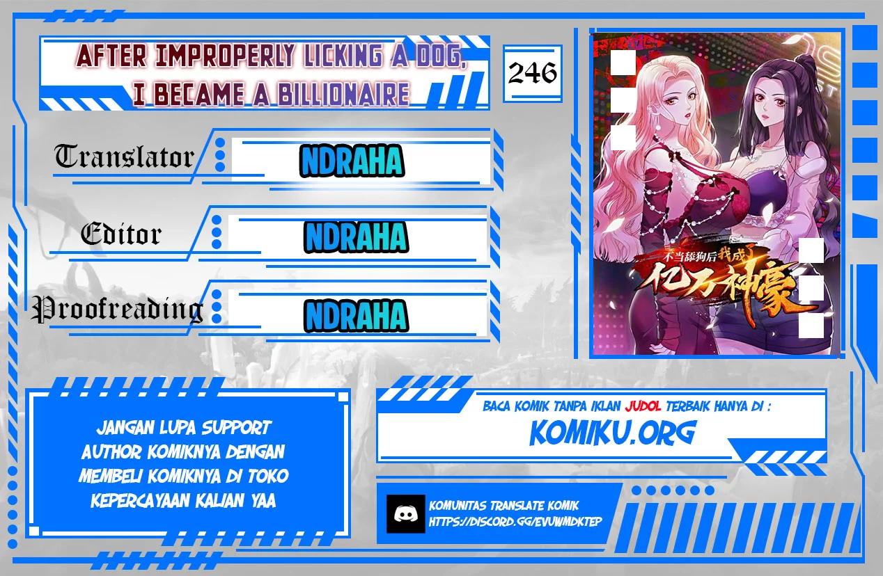 Komik After Improperly Licking a Dog, I Became a Billionaire Chapter 246 gambar 1