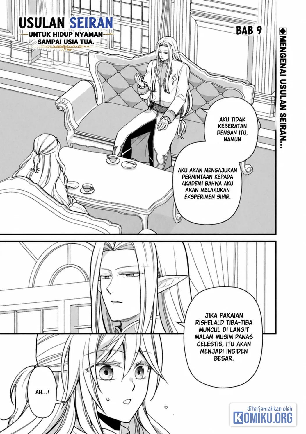 Komik After the Broken Engagement, a New Home and an Elegant Life Chapter 9 gambar 1