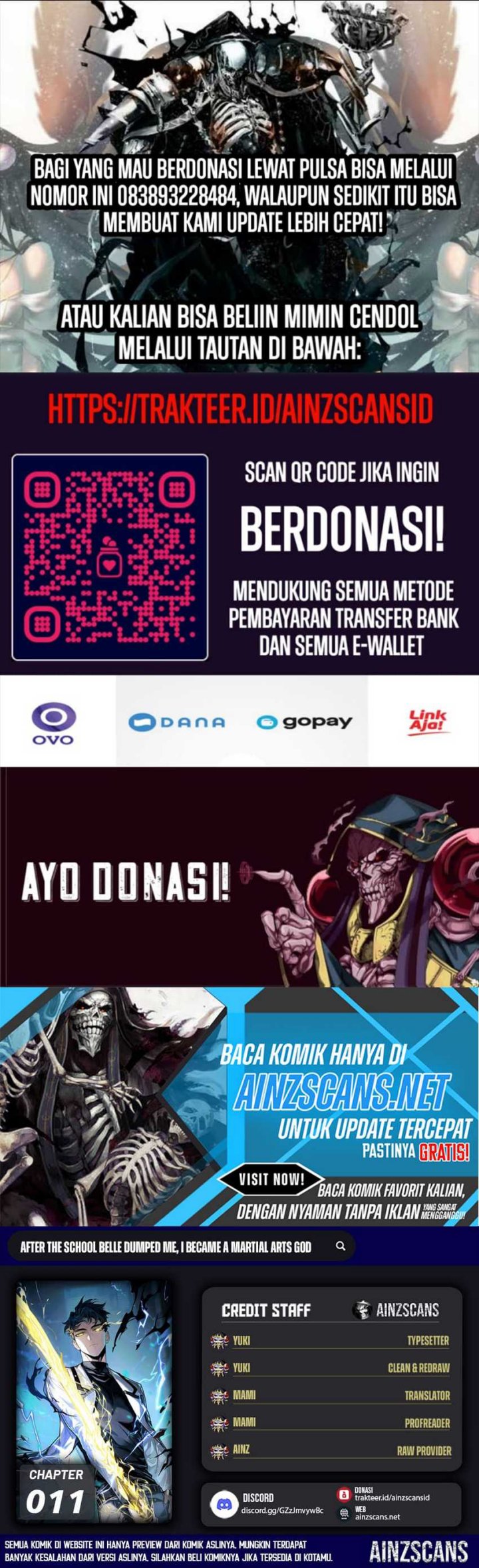 Komik After the High School Goddess Dumped Me I Became a Martial Arts God Chapter 11 gambar 1