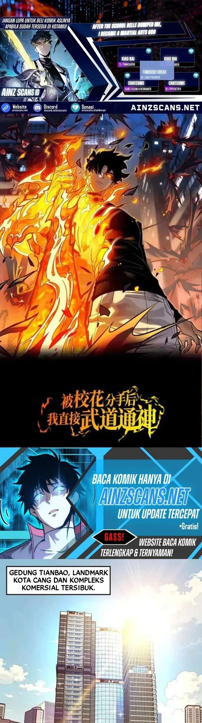 Komik After the High School Goddess Dumped Me I Became a Martial Arts God Chapter 40 gambar 1