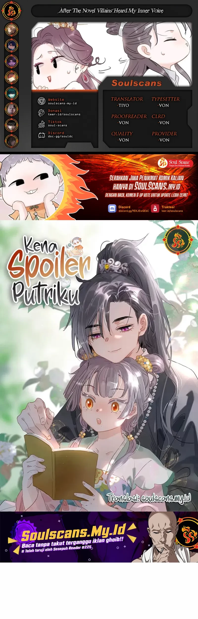 Komik After the Novel Villains Heard My Inner Voice Chapter 20 gambar 1