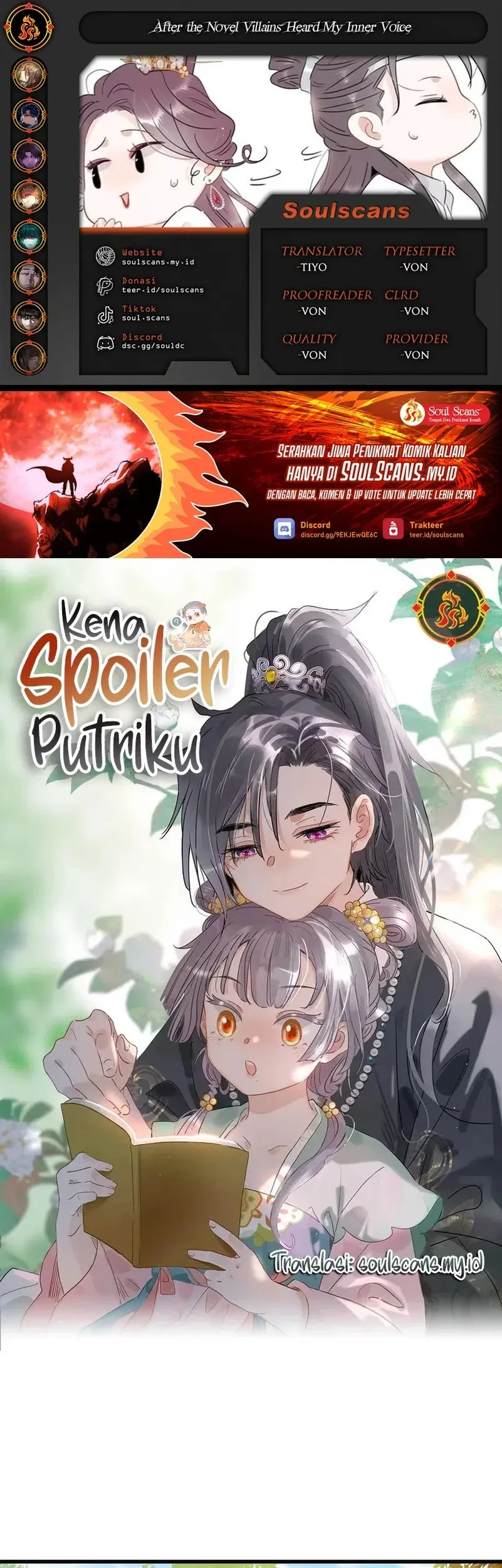 Komik After the Novel Villains Heard My Inner Voice Chapter 33 gambar 1