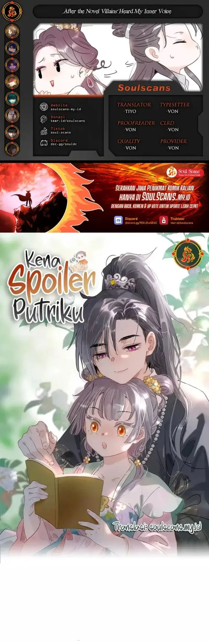 Komik After the Novel Villains Heard My Inner Voice Chapter 37 gambar 1