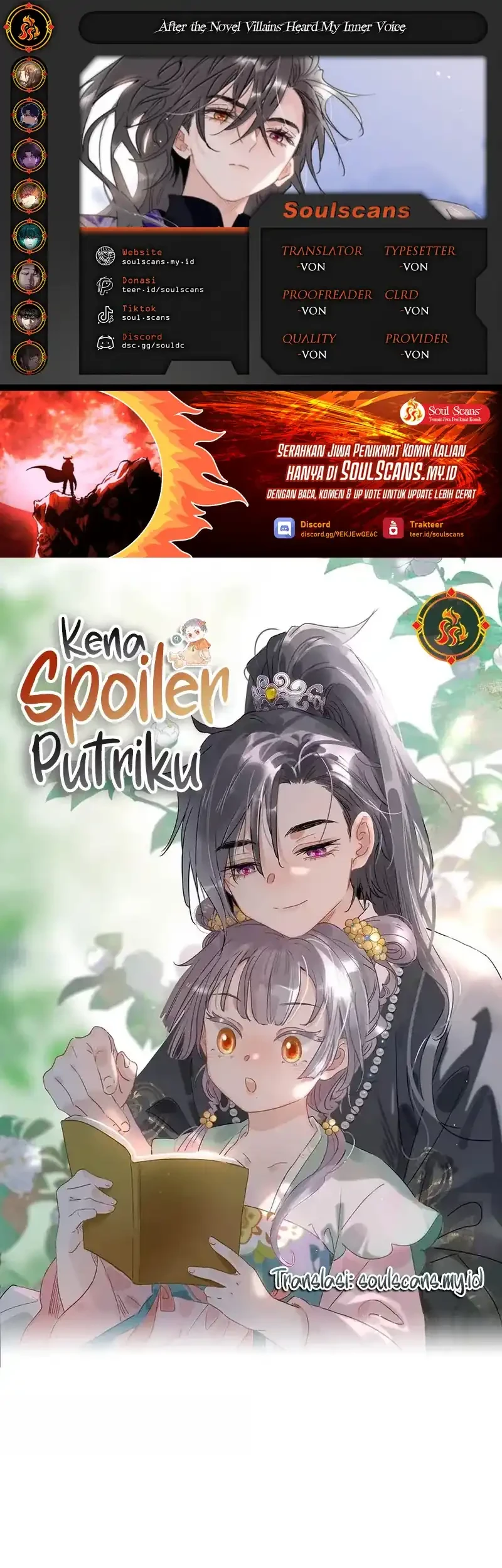 Komik After the Novel Villains Heard My Inner Voice Chapter 38 gambar 1