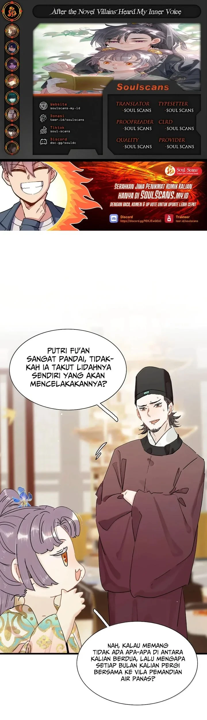 Komik After the Novel Villains Heard My Inner Voice Chapter 53 gambar 1