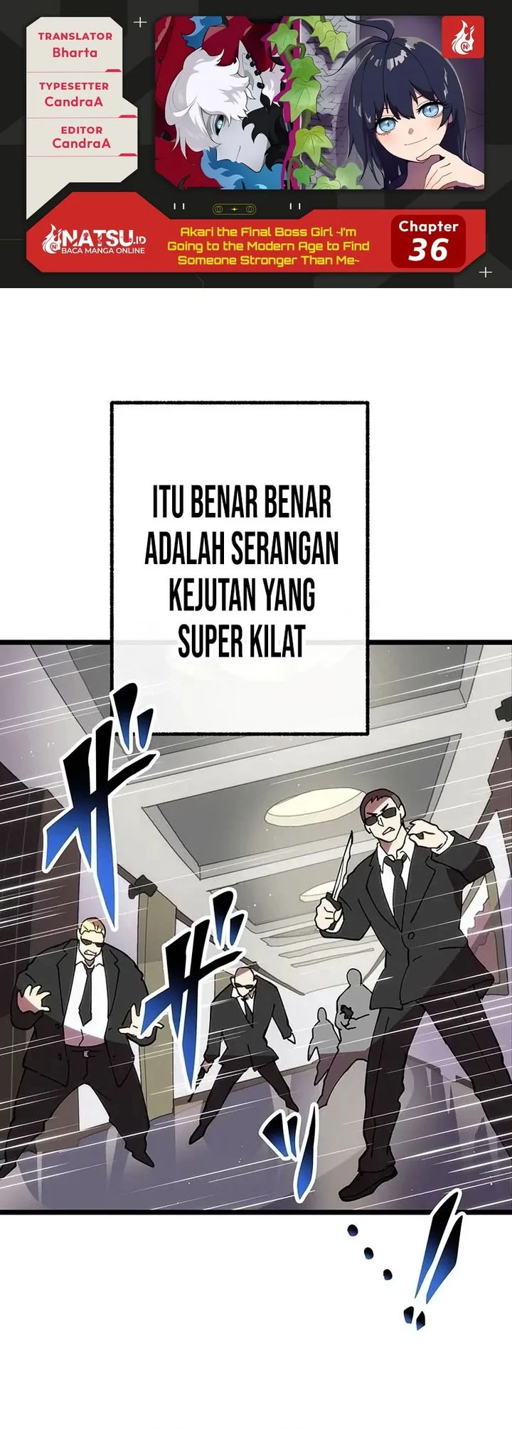 Komik Akari the Final Boss Girl ~I'm Going to the Modern Age to Find Someone Stronger Than Me~ Chapter 36 gambar 1