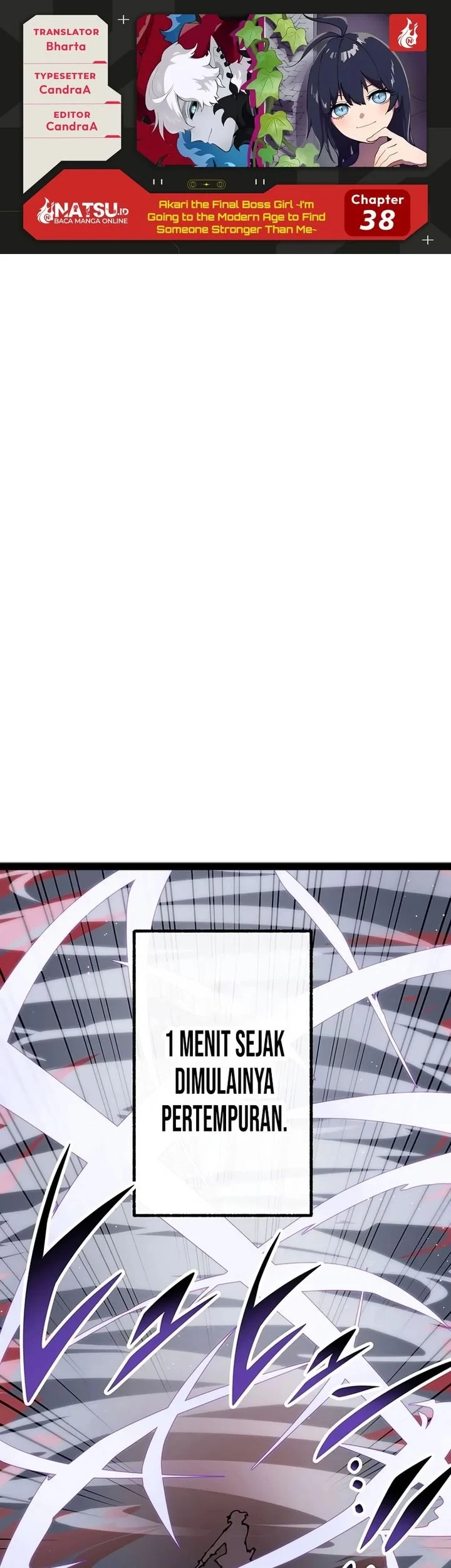 Komik Akari the Final Boss Girl ~I'm Going to the Modern Age to Find Someone Stronger Than Me~ Chapter 38 gambar 1