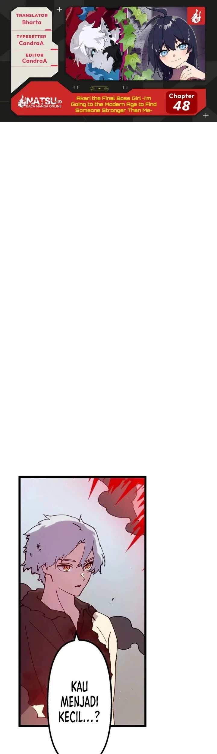 Komik Akari the Final Boss Girl ~I'm Going to the Modern Age to Find Someone Stronger Than Me~ Chapter 48 gambar 1
