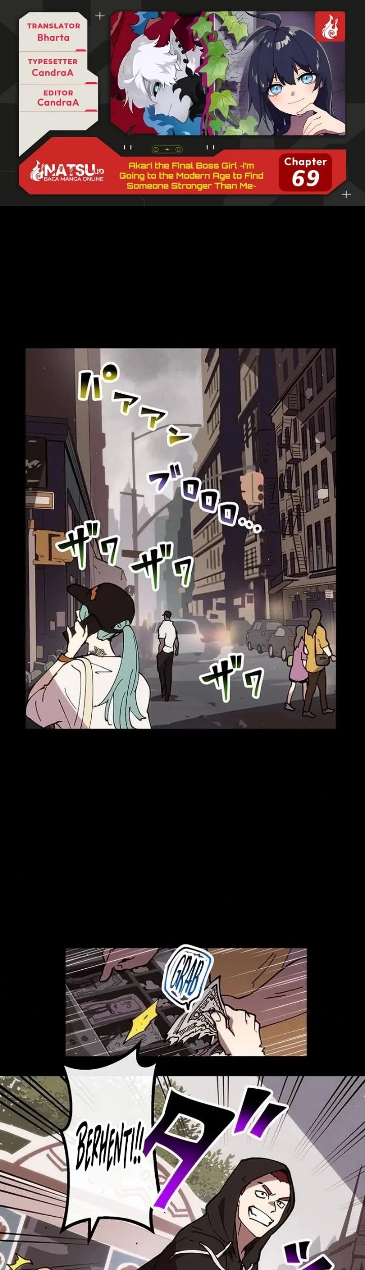 Komik Akari the Final Boss Girl ~I'm Going to the Modern Age to Find Someone Stronger Than Me~ Chapter 69 gambar 1