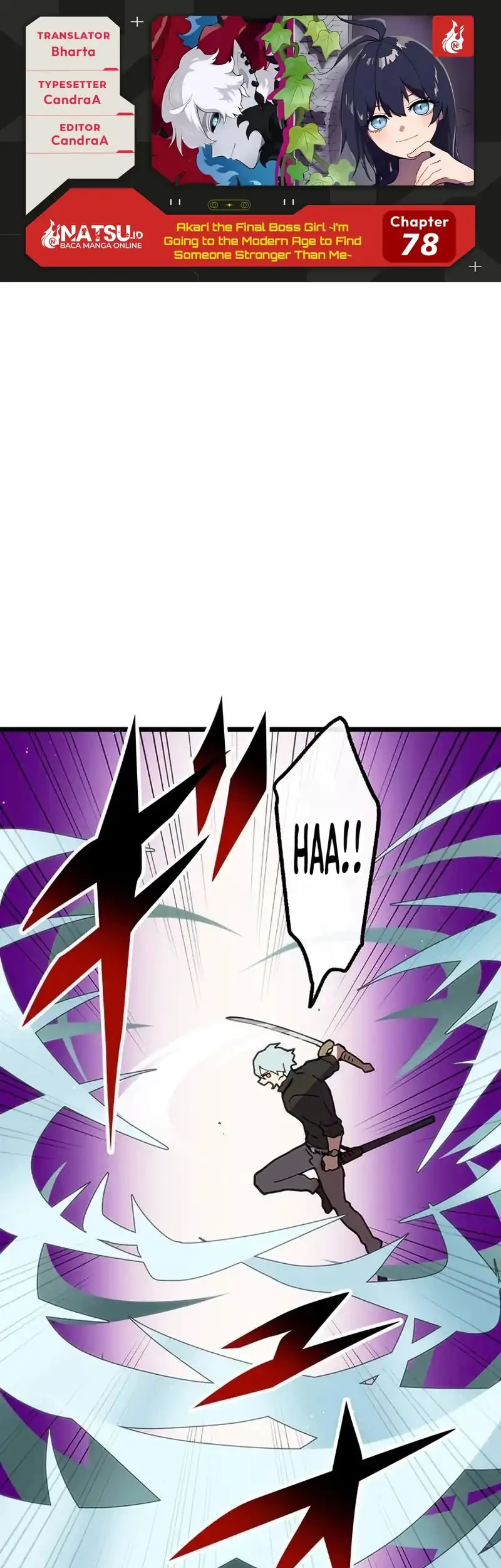 Komik Akari the Final Boss Girl ~I'm Going to the Modern Age to Find Someone Stronger Than Me~ Chapter 78 gambar 1