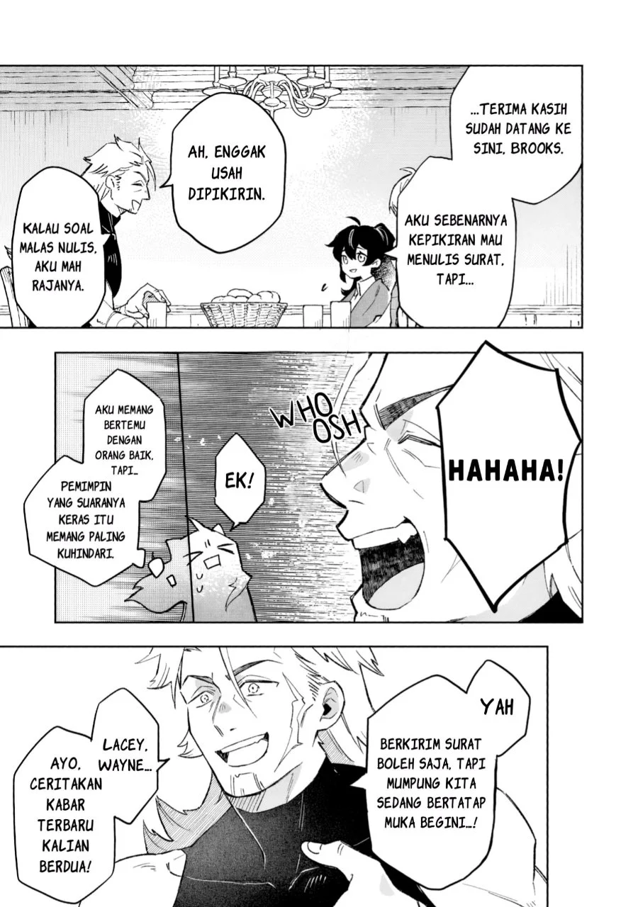 Akatsuki no Majo Reishi wa Jiyu ni Ikitai Mao Tobatsu o Oeta Node, Nonbiri o Mise o Hirakimasu Chapter 11 - Halaman 20