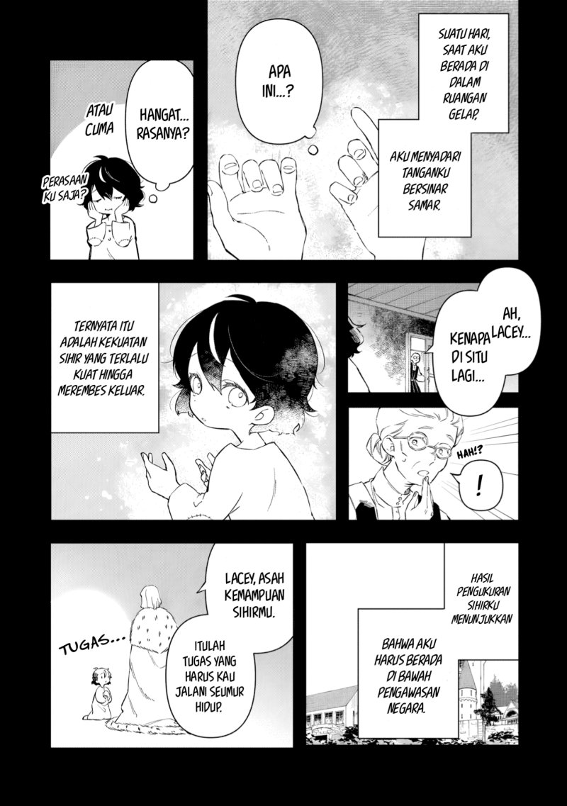 Akatsuki no Majo Reishi wa Jiyu ni Ikitai Mao Tobatsu o Oeta Node, Nonbiri o Mise o Hirakimasu Chapter 3 - Halaman 23