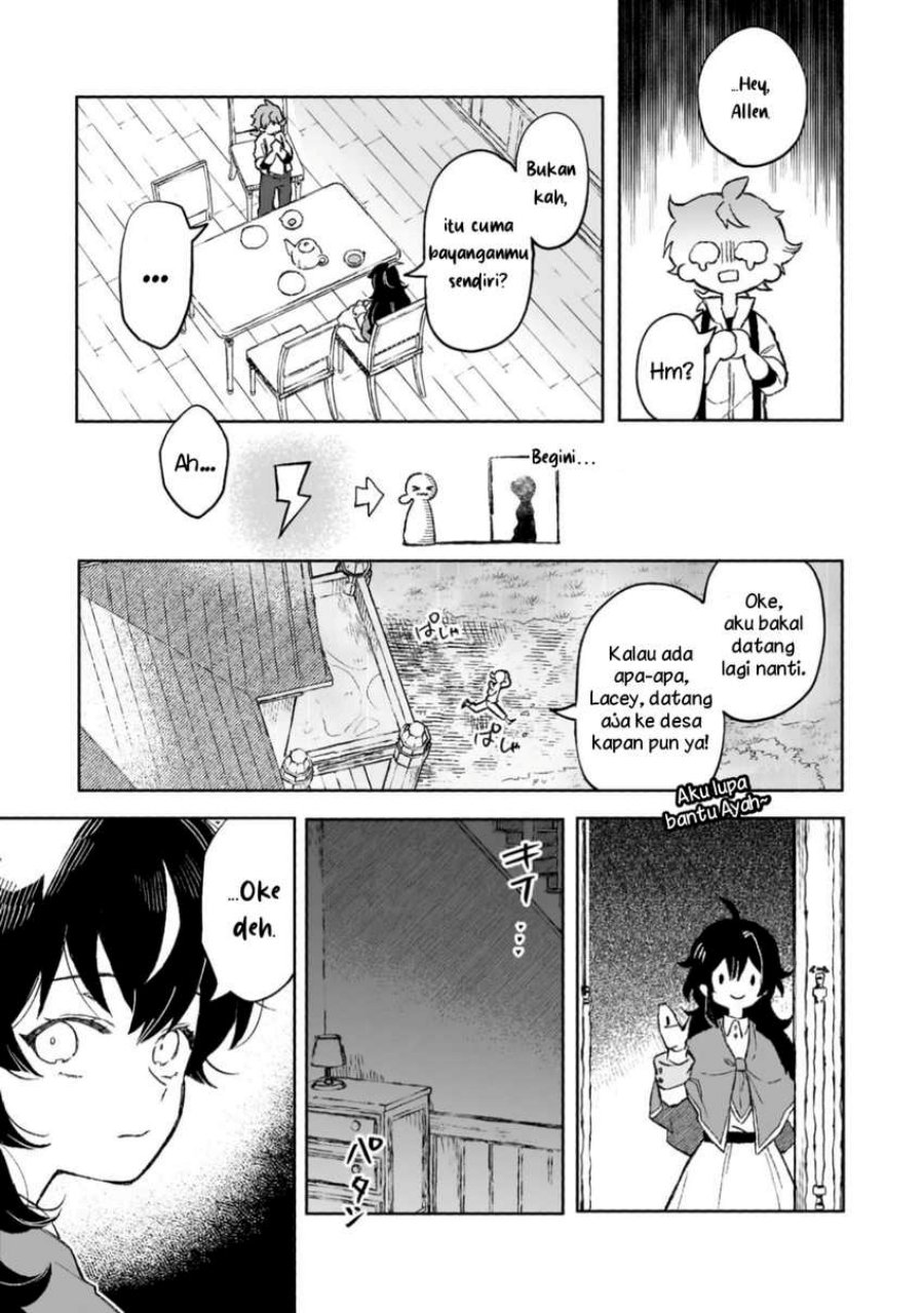 Akatsuki no Majo Reishi wa Jiyu ni Ikitai Mao Tobatsu o Oeta Node, Nonbiri o Mise o Hirakimasu Chapter 7 - Halaman 7