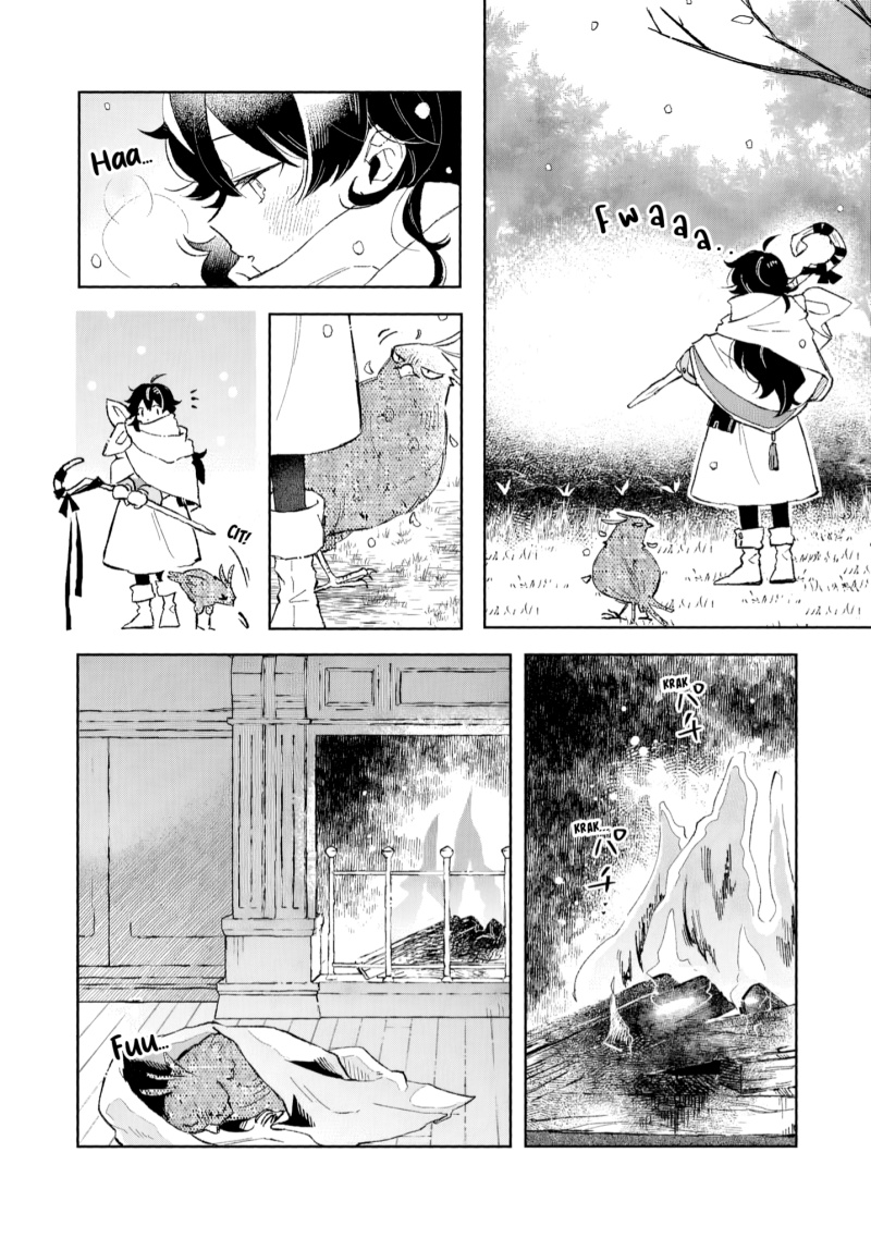 Akatsuki no Majo Reishi wa Jiyu ni Ikitai Mao Tobatsu o Oeta Node, Nonbiri o Mise o Hirakimasu Chapter 8 - Halaman 13