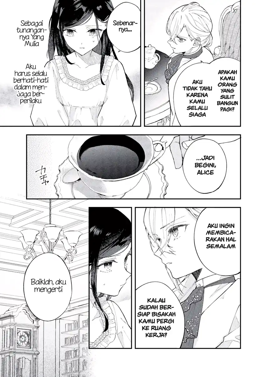 Akirame Reijo Wa Koigokoro Nante Iranai Uragirareta Hazunanoni, Konyakusha Kara No Dekiai Ga Tomarimasen! Chapter 7.1 - Halaman 9