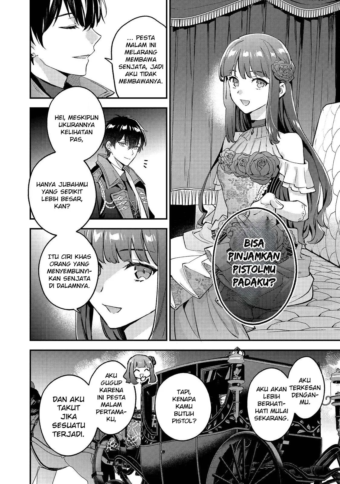 Akutou Ikka no Mana Musume, Tensei Saki mo Otome Game no Gokudou Reijou deshita Chapter 8 - Halaman 15