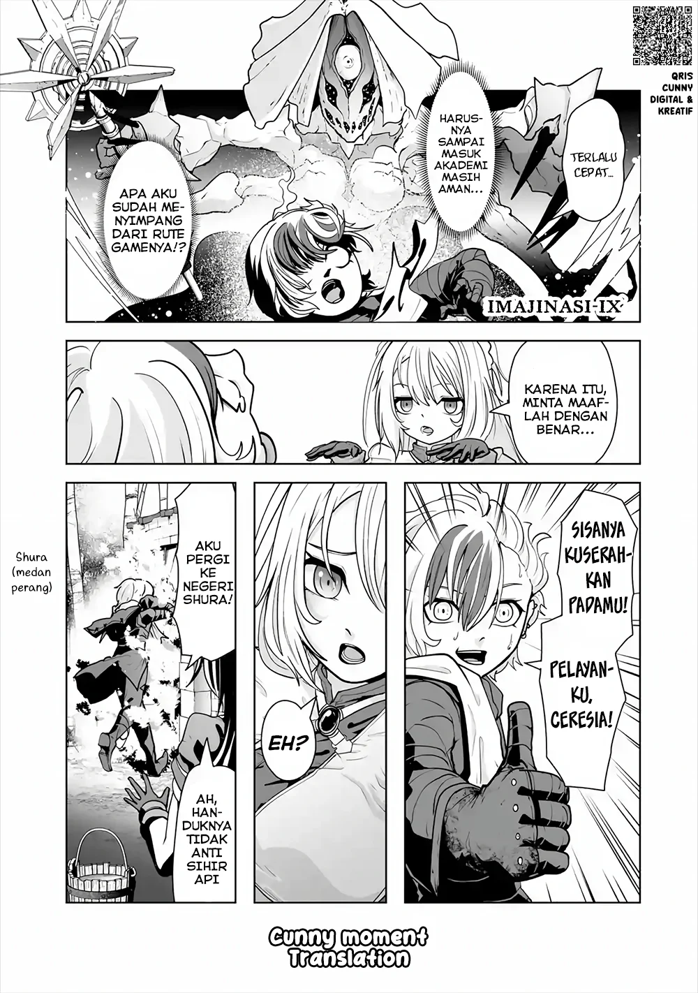Akuyaku Kizoku ga Hirakinaotte Hametsu Flag wo "Jitsuryoku" de Tatakiotteitara, Itsunomanika Heroine-tachi kara Eiyuushi Sareru you ni Natta Ken Chapter 1 - Halaman 29
