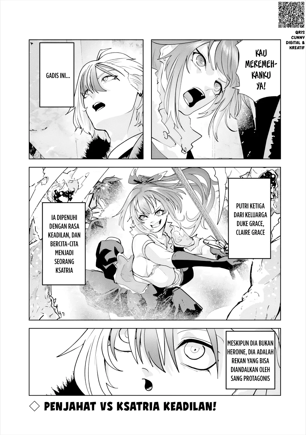 Akuyaku Kizoku ga Hirakinaotte Hametsu Flag wo "Jitsuryoku" de Tatakiotteitara, Itsunomanika Heroine-tachi kara Eiyuushi Sareru you ni Natta Ken Chapter 4 Gambar 3