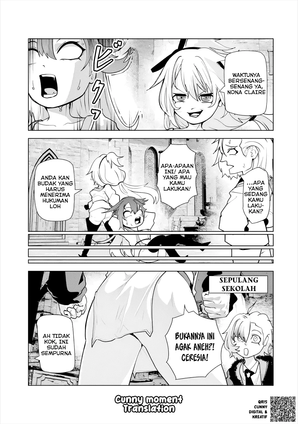 Akuyaku Kizoku ga Hirakinaotte Hametsu Flag wo "Jitsuryoku" de Tatakiotteitara, Itsunomanika Heroine-tachi kara Eiyuushi Sareru you ni Natta Ken Chapter 4 - Halaman 43