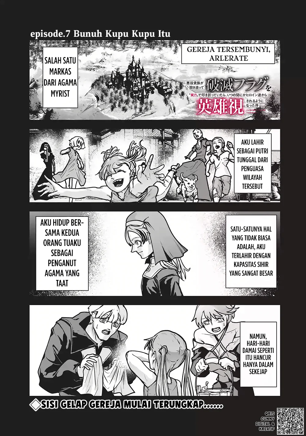 Akuyaku Kizoku ga Hirakinaotte Hametsu Flag wo "Jitsuryoku" de Tatakiotteitara, Itsunomanika Heroine-tachi kara Eiyuushi Sareru you ni Natta Ken Chapter 7 Gambar 3