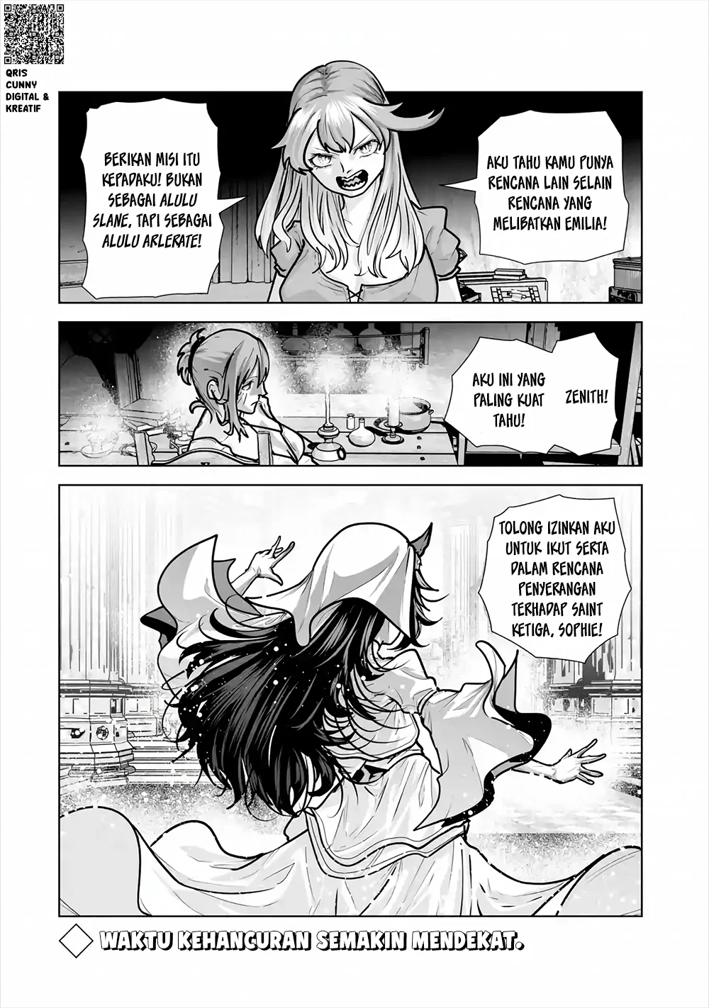 Akuyaku Kizoku ga Hirakinaotte Hametsu Flag wo "Jitsuryoku" de Tatakiotteitara, Itsunomanika Heroine-tachi kara Eiyuushi Sareru you ni Natta Ken Chapter 7 - Halaman 50
