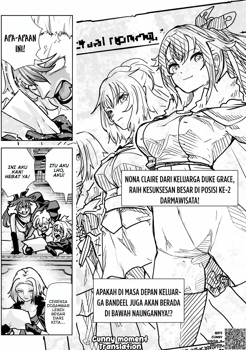 Akuyaku Kizoku ga Hirakinaotte Hametsu Flag wo "Jitsuryoku" de Tatakiotteitara, Itsunomanika Heroine-tachi kara Eiyuushi Sareru you ni Natta Ken Chapter 8.1 - Halaman 8