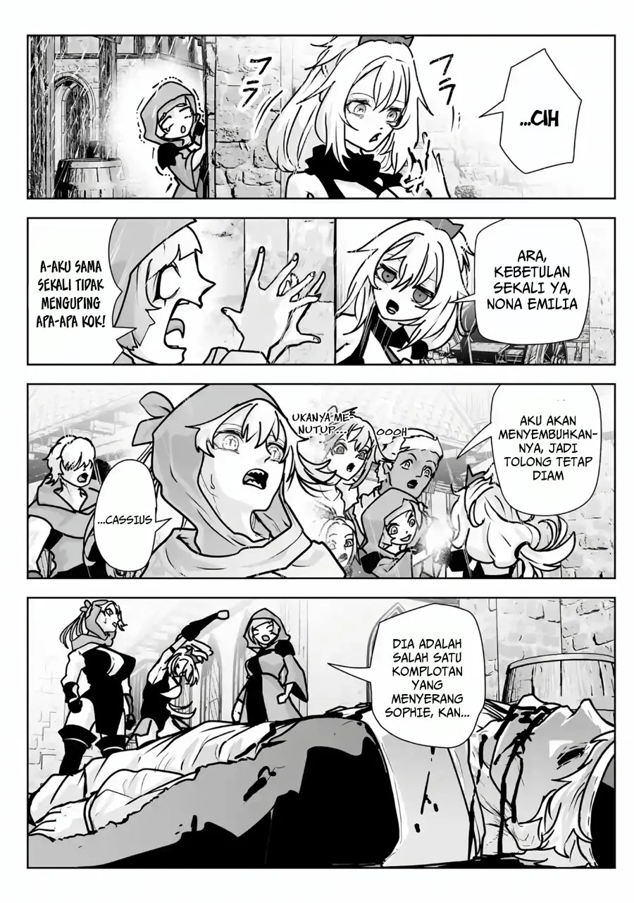Akuyaku Kizoku ga Hirakinaotte Hametsu Flag wo "Jitsuryoku" de Tatakiotteitara, Itsunomanika Heroine-tachi kara Eiyuushi Sareru you ni Natta Ken Chapter 9.3 - Halaman 11