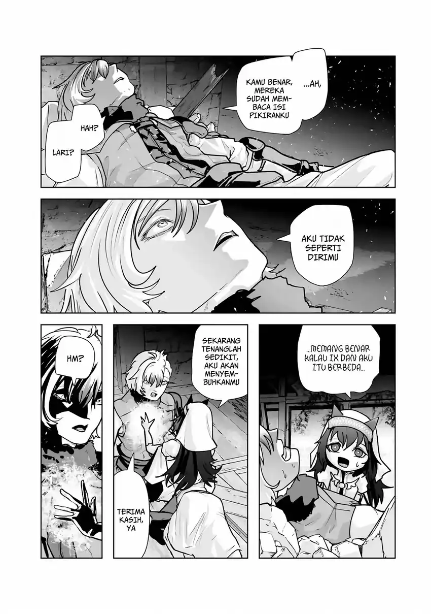Komik Akuyaku Kizoku ga Hirakinaotte Hametsu Flag wo "Jitsuryoku" de Tatakiotteitara, Itsunomanika Heroine-tachi kara Eiyuushi Sareru you ni Natta Ken Chapter 9.4 gambar 1