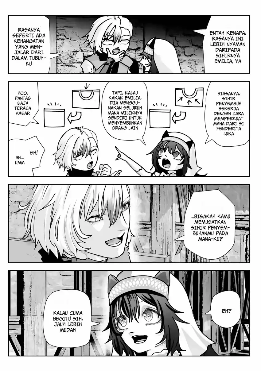 Akuyaku Kizoku ga Hirakinaotte Hametsu Flag wo "Jitsuryoku" de Tatakiotteitara, Itsunomanika Heroine-tachi kara Eiyuushi Sareru you ni Natta Ken Chapter 9.4 - Halaman 2