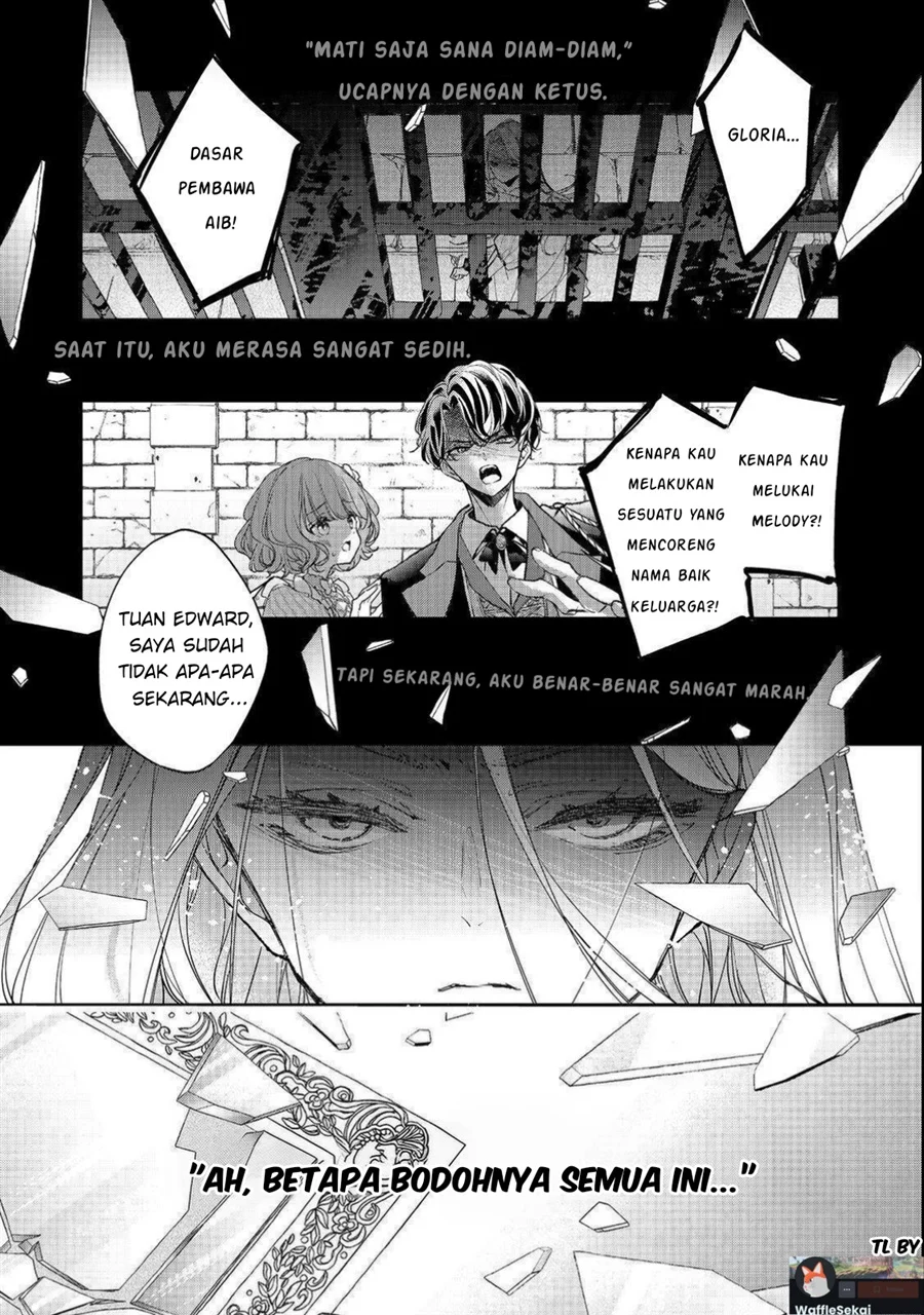 Komik Akuyaku Reijou Gloria von Caldwell no Danzai to Fukushuu Chapter 1 gambar 1