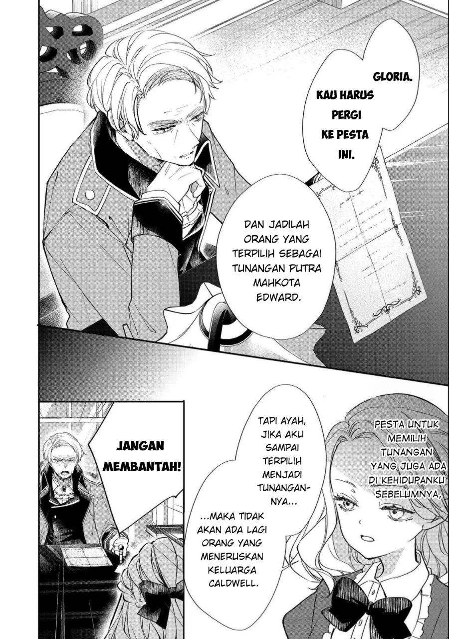 Manga Akuyaku Reijou Gloria von Caldwell no Danzai to Fukushuu Chapter 3 gambar 2