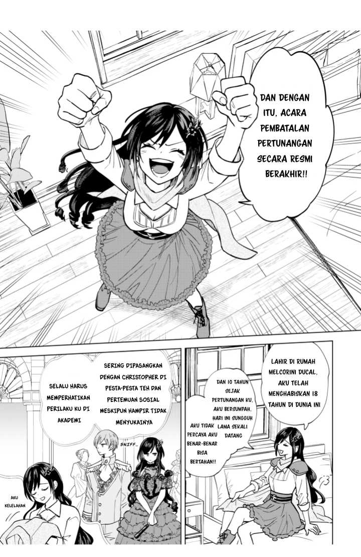 Akuyaku Reijou wa Slow Life o Enjoy Shitai!: Yatto Kon’yaku Hakisareta no ni, Daini Ouji ga Meccha Stalker Shitekurun desu kedo Chapter 01 - Halaman 13