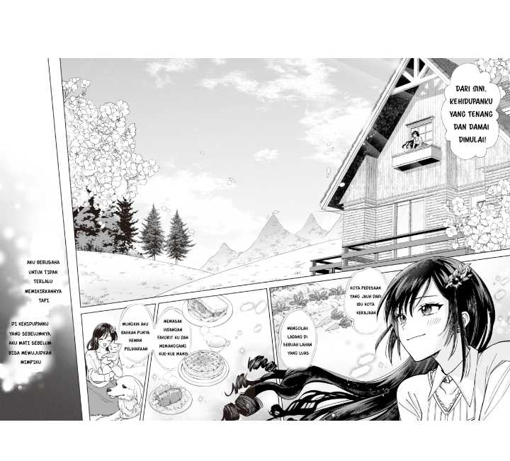 Akuyaku Reijou wa Slow Life o Enjoy Shitai!: Yatto Kon’yaku Hakisareta no ni, Daini Ouji ga Meccha Stalker Shitekurun desu kedo Chapter 01 - Halaman 18