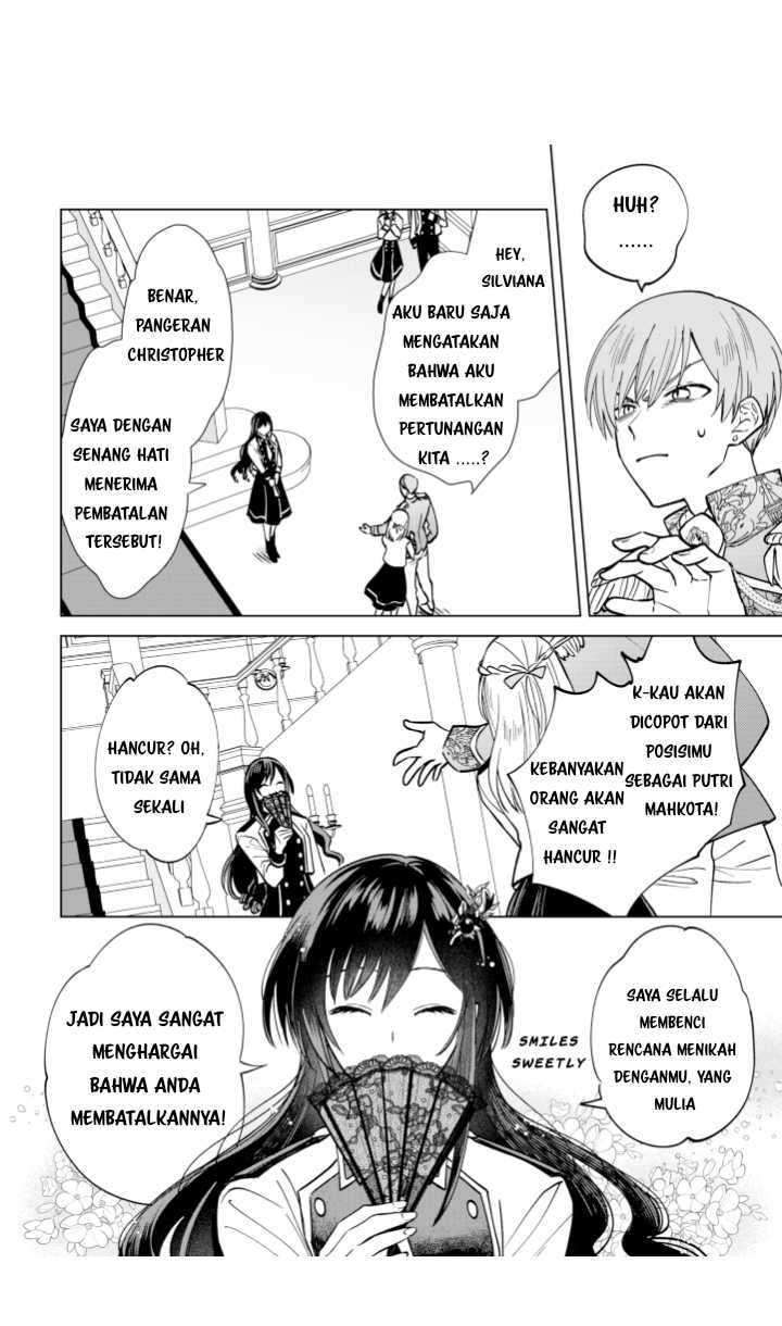 Akuyaku Reijou wa Slow Life o Enjoy Shitai!: Yatto Kon’yaku Hakisareta no ni, Daini Ouji ga Meccha Stalker Shitekurun desu kedo Chapter 01 - Halaman 2