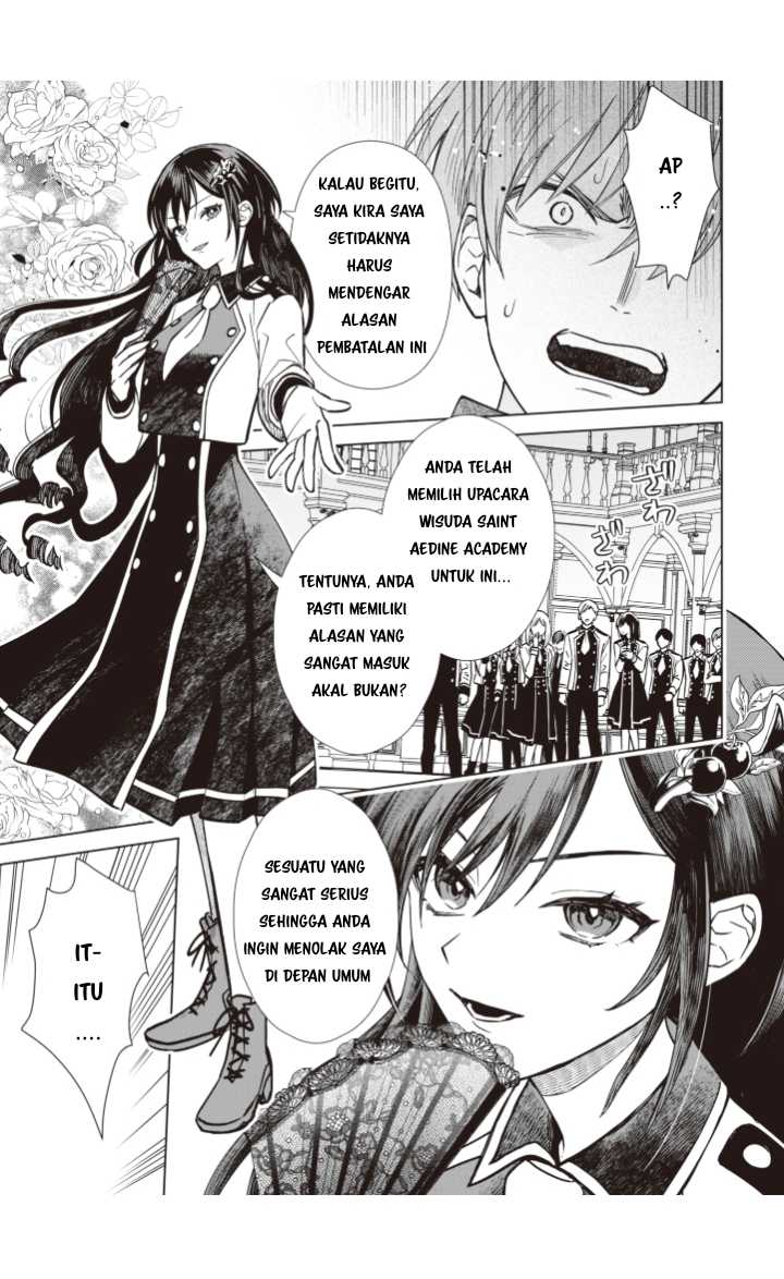 Akuyaku Reijou wa Slow Life o Enjoy Shitai!: Yatto Kon’yaku Hakisareta no ni, Daini Ouji ga Meccha Stalker Shitekurun desu kedo Chapter 01 - Halaman 3