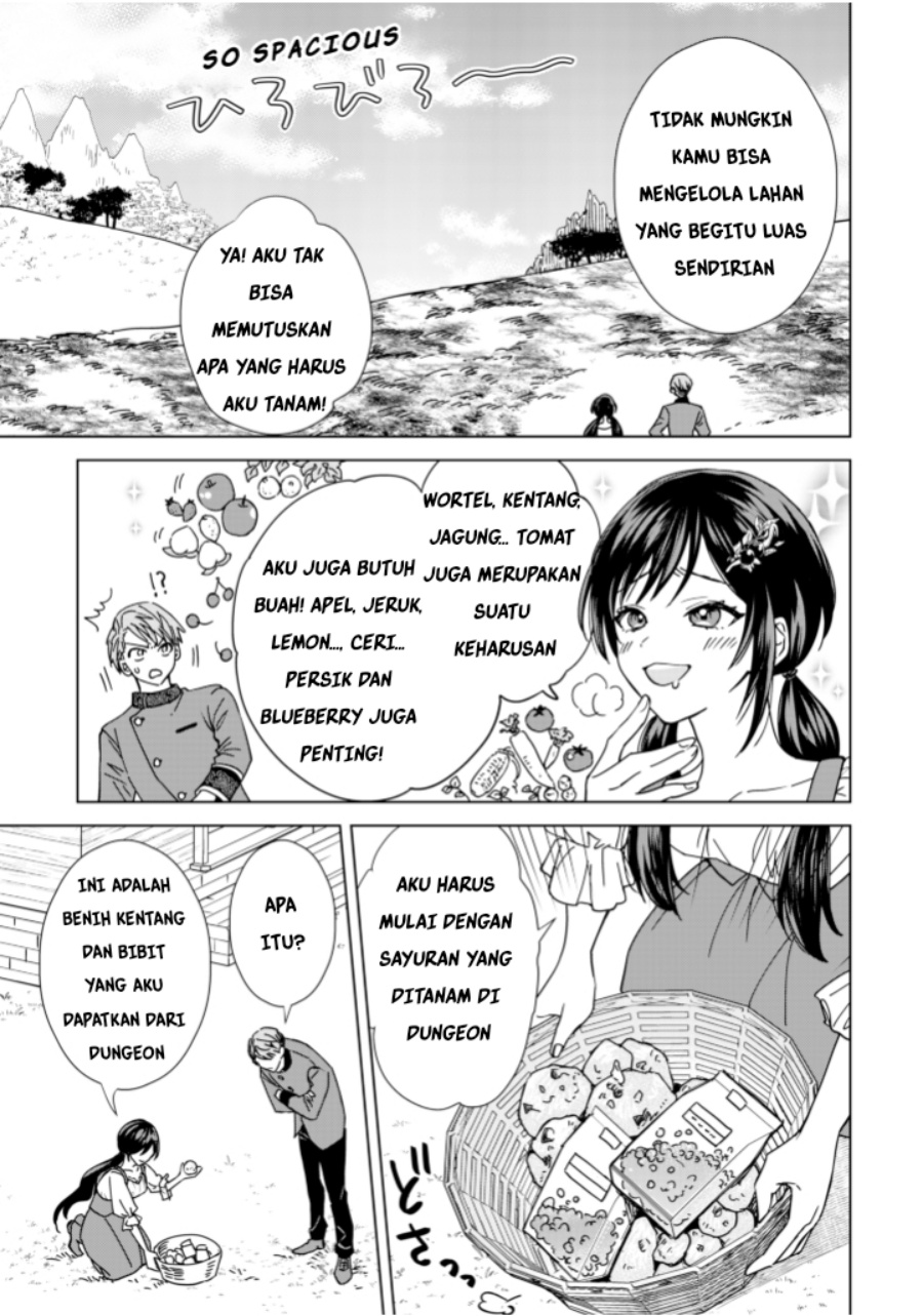 Akuyaku Reijou wa Slow Life o Enjoy Shitai!: Yatto Kon’yaku Hakisareta no ni, Daini Ouji ga Meccha Stalker Shitekurun desu kedo Chapter 3 - Halaman 11