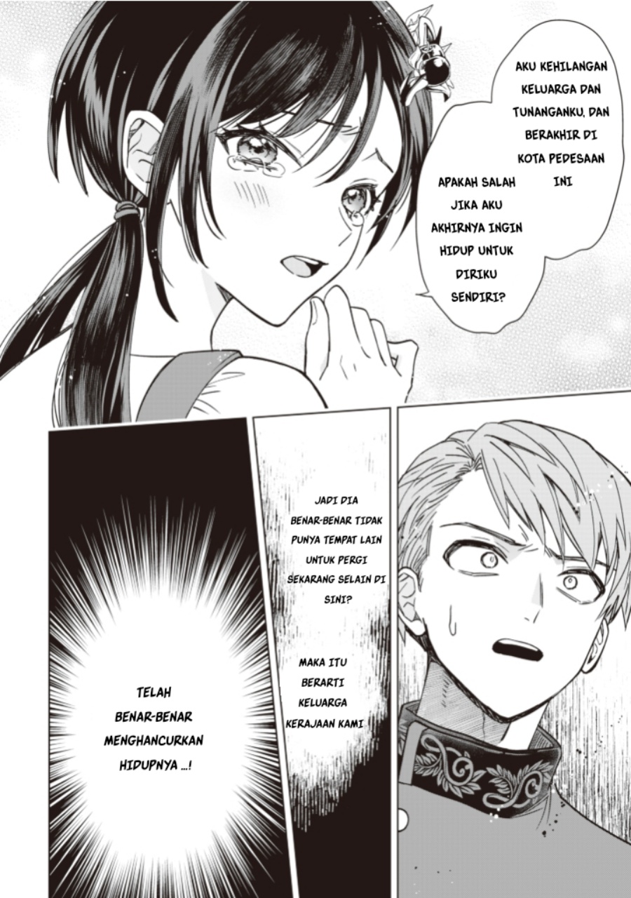 Akuyaku Reijou wa Slow Life o Enjoy Shitai!: Yatto Kon’yaku Hakisareta no ni, Daini Ouji ga Meccha Stalker Shitekurun desu kedo Chapter 3 - Halaman 20