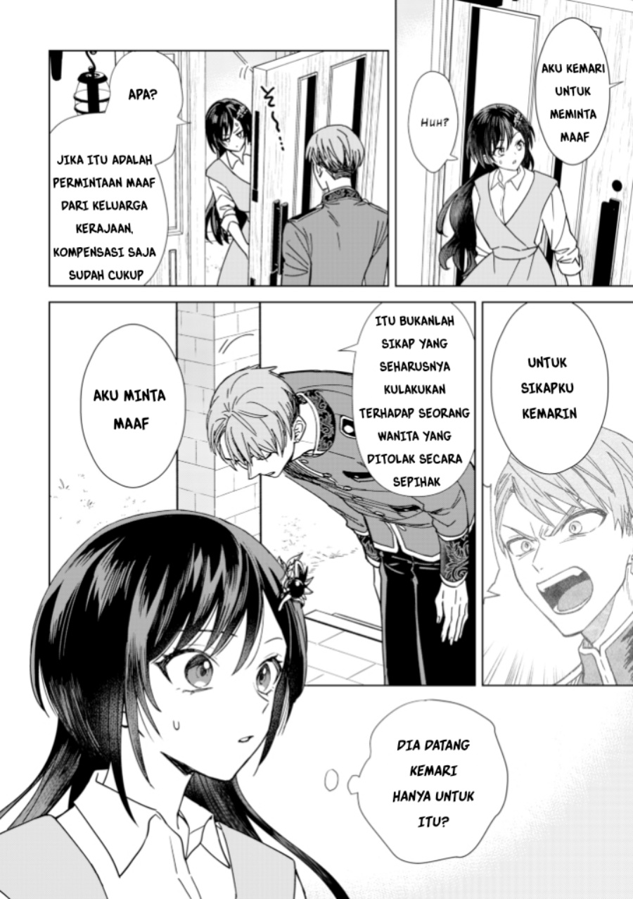 Akuyaku Reijou wa Slow Life o Enjoy Shitai!: Yatto Kon’yaku Hakisareta no ni, Daini Ouji ga Meccha Stalker Shitekurun desu kedo Chapter 3 - Halaman 4