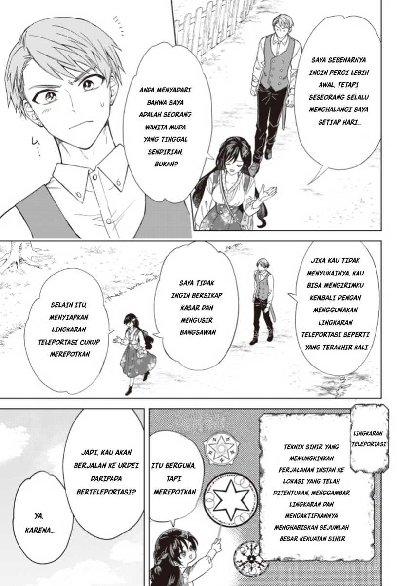 Akuyaku Reijou wa Slow Life o Enjoy Shitai!: Yatto Kon’yaku Hakisareta no ni, Daini Ouji ga Meccha Stalker Shitekurun desu kedo Chapter 4 - Halaman 3