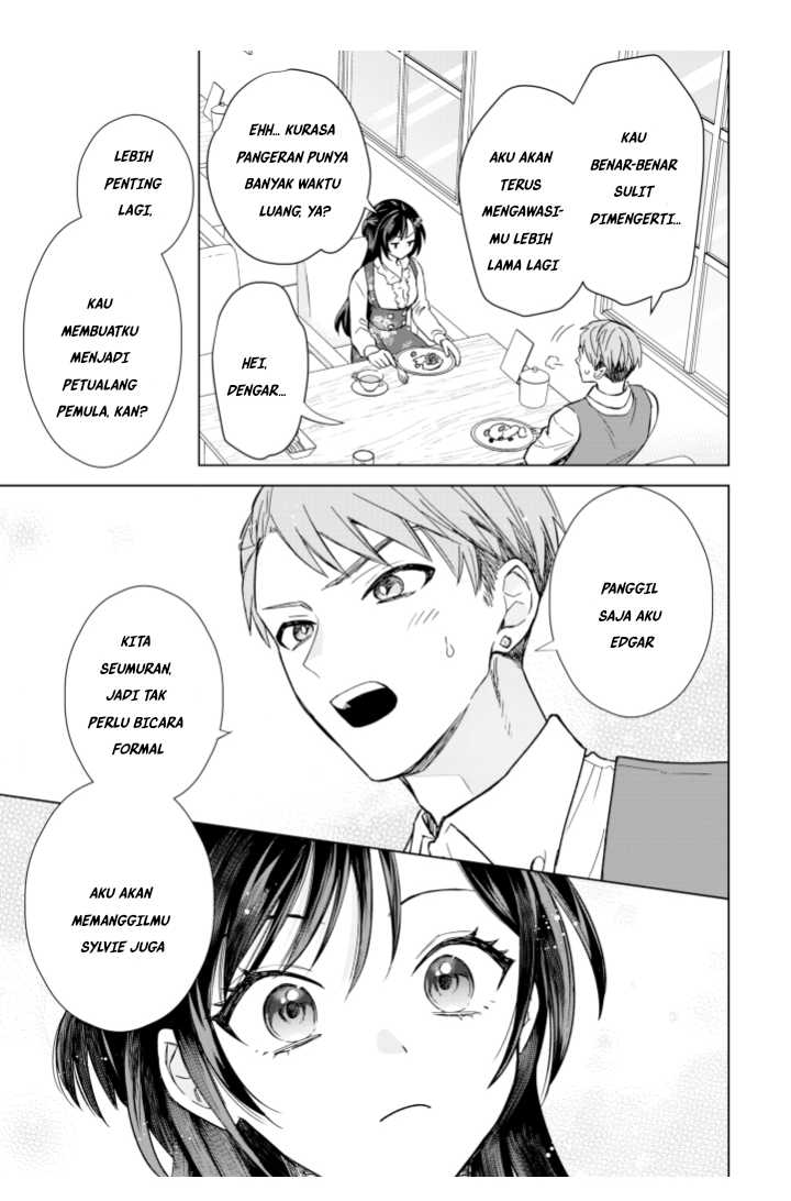 Akuyaku Reijou wa Slow Life o Enjoy Shitai!: Yatto Kon’yaku Hakisareta no ni, Daini Ouji ga Meccha Stalker Shitekurun desu kedo Chapter 5 - Halaman 23