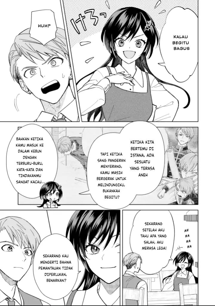 Akuyaku Reijou wa Slow Life o Enjoy Shitai!: Yatto Kon’yaku Hakisareta no ni, Daini Ouji ga Meccha Stalker Shitekurun desu kedo Chapter 7 - Halaman 17