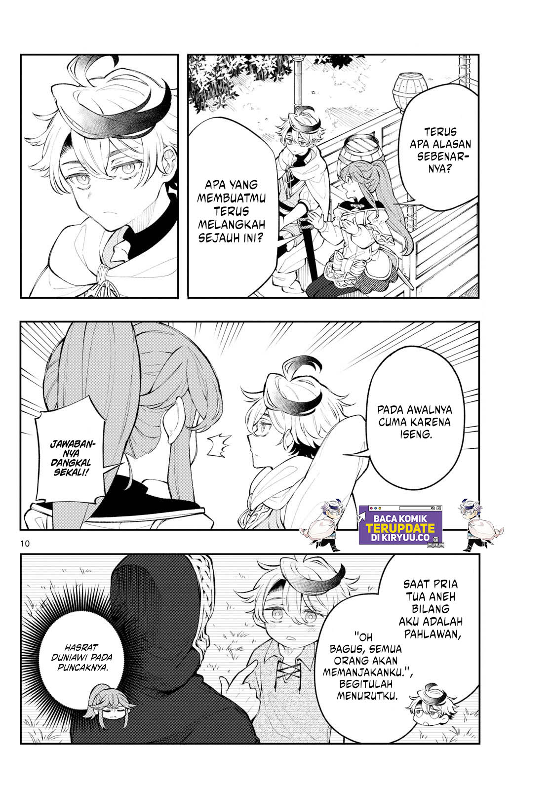 Albus Changes the World Chapter 3 - Halaman 10